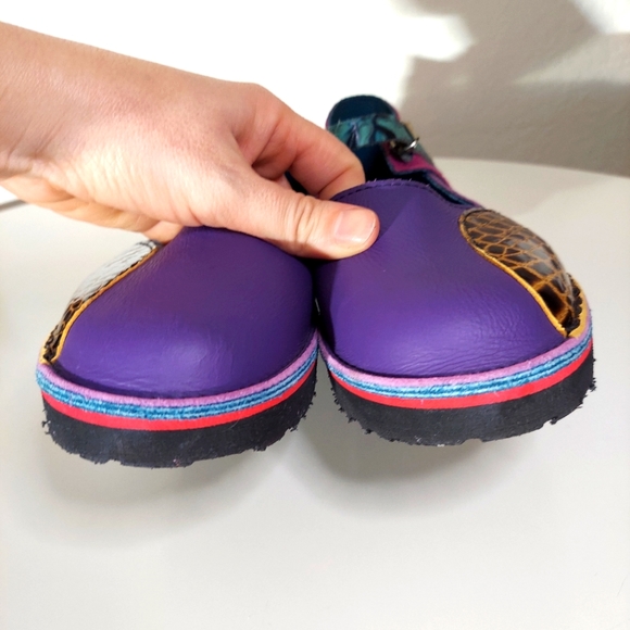 Sole Tech Multicolor Leather Mary Jane Shoes - Picture 10 of 14